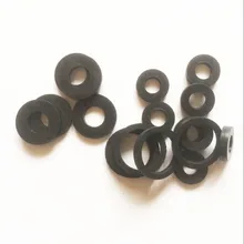 50 шт. нитриловые резиновые плоские прокладки NBR маслостойкие уплотнительное кольцо втулка сантехническая деталь для крана сопла уплотнительные шайбы