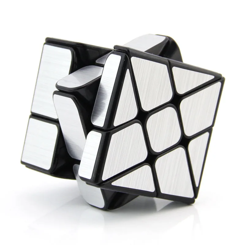 Мм 56,5 мм MoYu зеркальная странная форма Magico Cube speed Competition Magic Cube Fidget Puzzle Smooth Neo Cubo наклейка обучающие игрушки