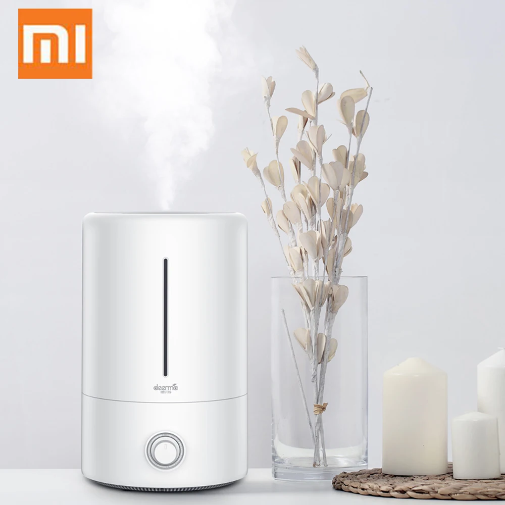 Продажа Оригинальный увлажнитель воздуха xiaomi Mijia deerma 5L, 35 дБ, тихий, Очищающий воздух для помещений с кондиционированием воздуха, офисный, бытовой