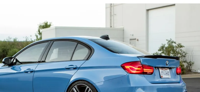 Спойлер HLONGQT из углеродного волокна для BMW 3 серии F30 F35 316 320 328 2013