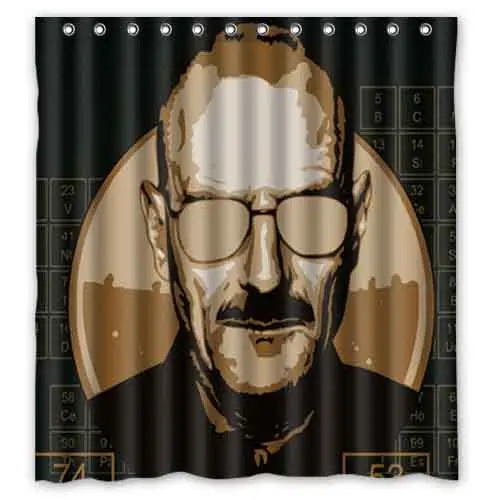 new style Prison Breaking Bad Custom Shower Curtain 66x72 inch Intimate