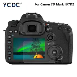 Для Canon 7D Mark II/7D2 камера ЖК дисплей гвардии плёнки твердость поверхности закаленное оптическое стекло HD 9h экран протектор