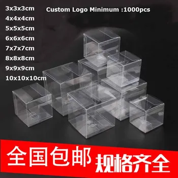 

1lot=10pcs Wholesale NewClear PVC Box Packing Wedding/Christmas Favor Chocolate Candy Apple Gift Event Transparent Box/Case
