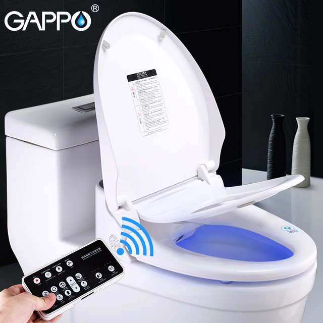 GAPPO Toilet Seats Smart Bidet Toilet Seat Elongated Electric Bidet