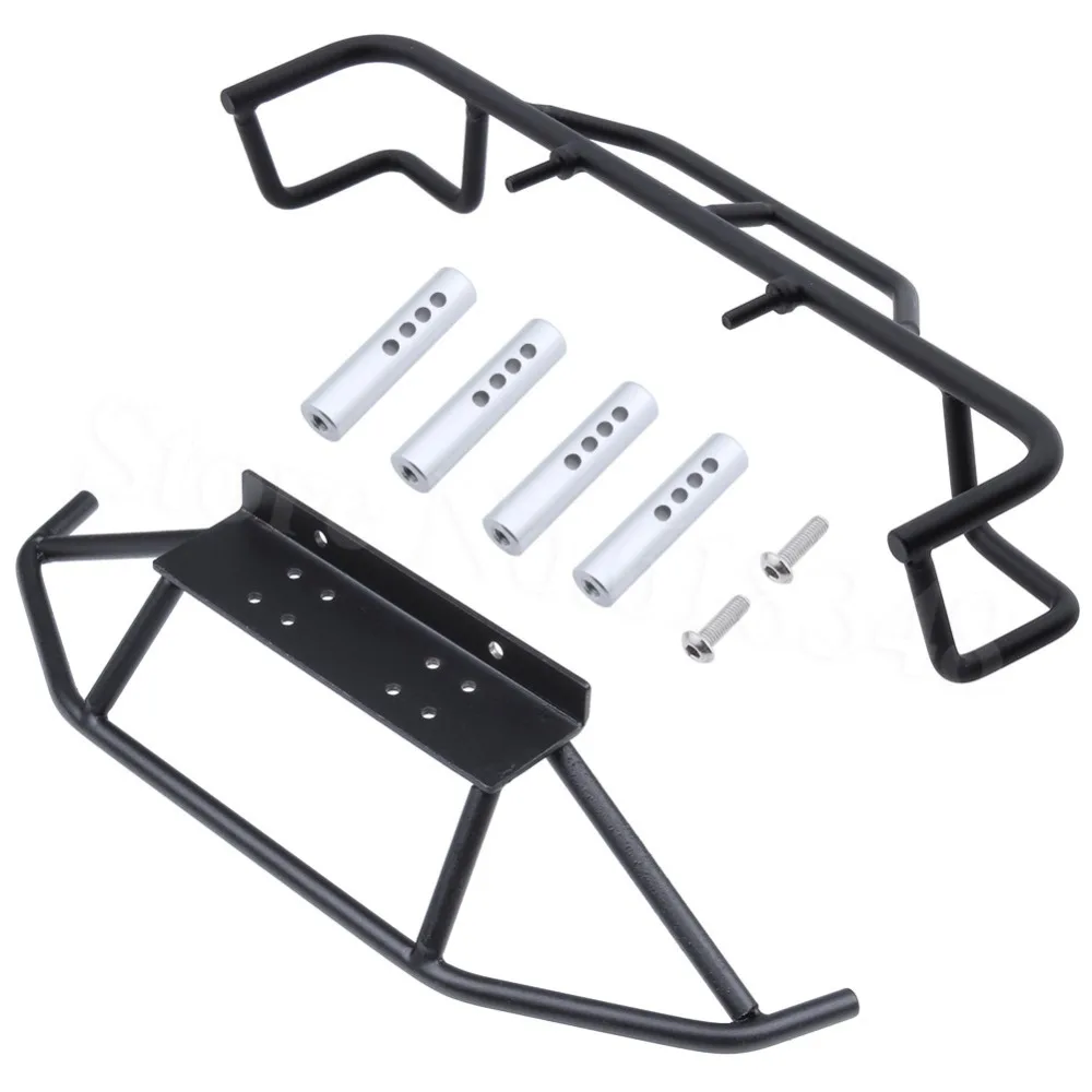 

RC Metal Front & Rear Bumper For TF1 TF2 RC Rock Crawler Upgrade Parts Replacement