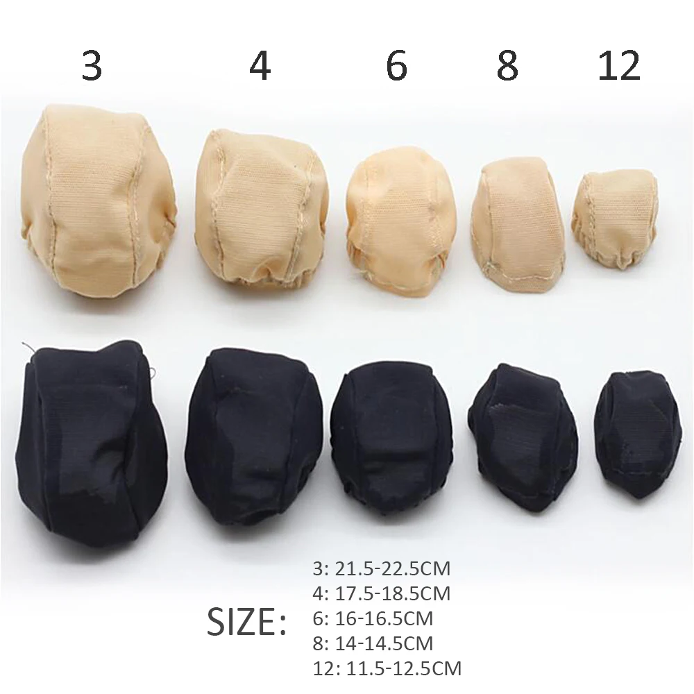 헤어 헤드 기어 가발 모자 고정 가발 그물 1/3 1/4 1/6 1/8 bjd 인형 장난감doll hair