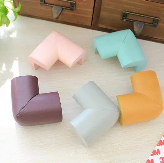

5Pcs Child Baby Safety Silicone Protector Table Corner Edge Protection Cover Children Anticollision Edge & Corner Guards