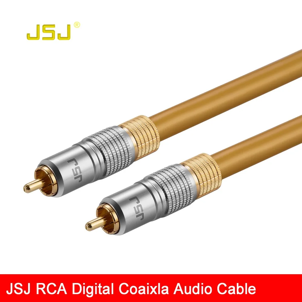 Роскошный качественный аудио видео кабель HIFI сабвуфер RCA папа коаксиальный