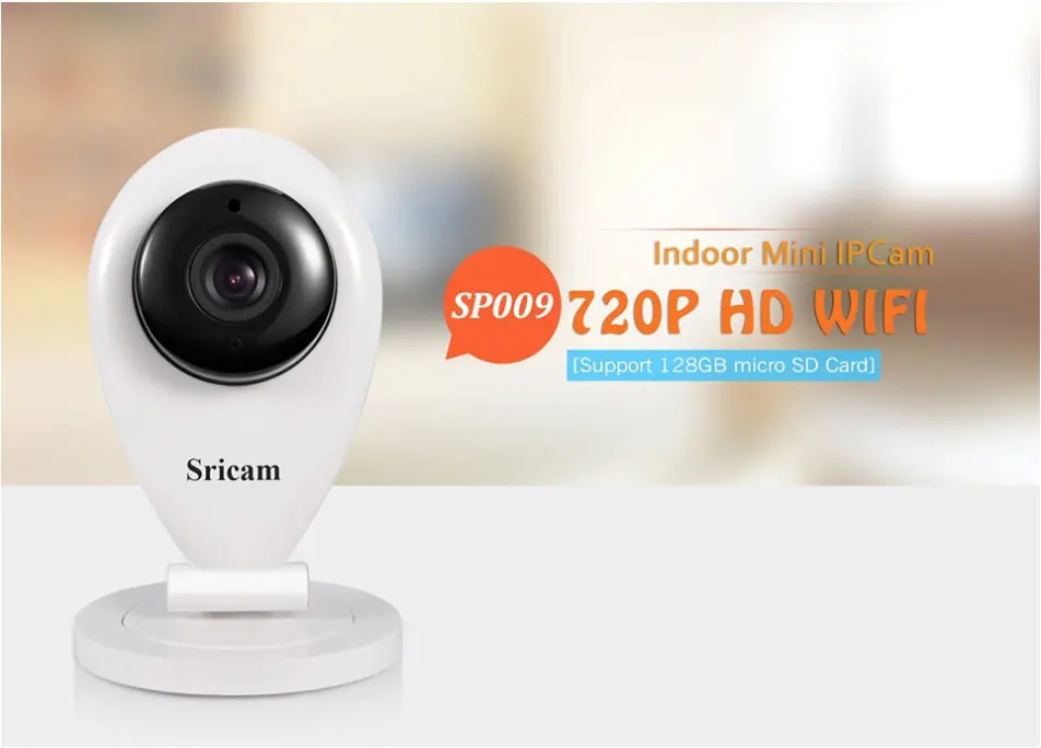 

IP Camera WiFi Wireless Network Mini Rotatable Smart Security Camera Defend for family Cctv Support Android IOS PC 433MHz FH2