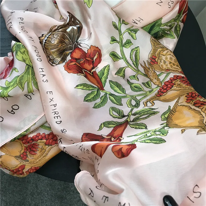 4 Colors Ladies fashion scarf butterfly sunscreen shawl long scarf travel beach towel
