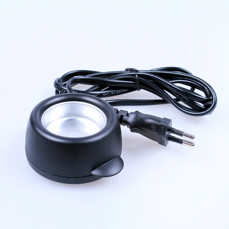 1 PC Mini Constant Temperature Melt Keratin Glue Grain Beads Hot Pot for Fusion Bonded Hair Extensions