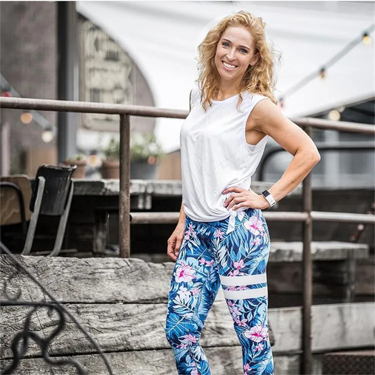 Women Yoga Pants Sweatpants Printed High Waist Elastic Legging Tights Compression Pant Running Jogging Fitness Gym Athletic Pant Women Yoga Pants Sweatpants Printed High Waist Elastic Legging Tights Compression Pant Running Jogging Fitness Gym Athletic Pant