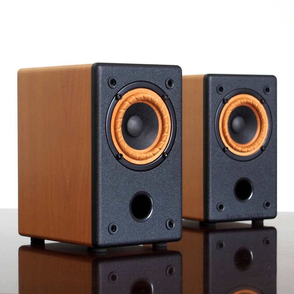 High fidelity 3 inch passive full range speaker desk style Hi Fi box computer monitor box HiFi