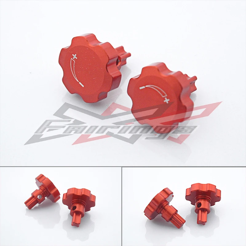 

FREE SHIPPING CNC Front shock Absorber Adjust Knob adjustment Bolt fit for KTM 950 990 ADV SX EXC
