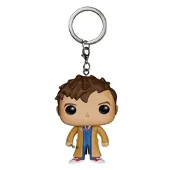 Доктор Кто 10th фигурку десятый Доктор аниме игрушка в подарок сумка для ключей Кулон Коллекция игрушечные лошадки для детей коробку