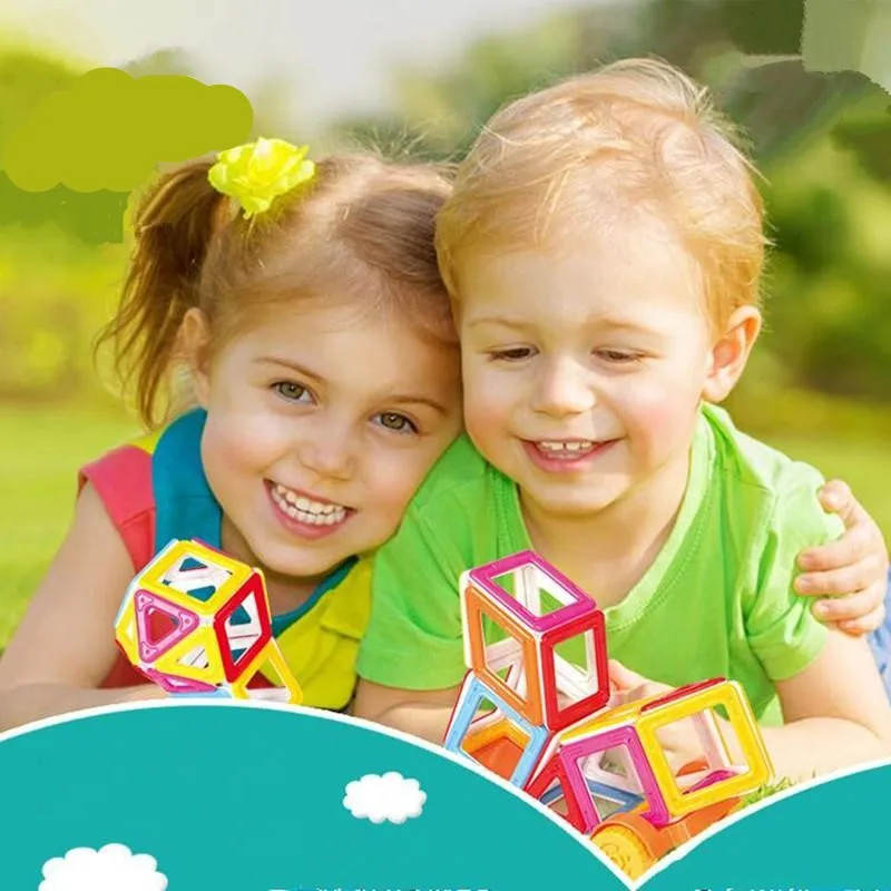 

148Pcs Mini Magformers Magnetic Designer Blocks Building Models Kids Toys Plastic Model Kits Educational Toy for Toddlers