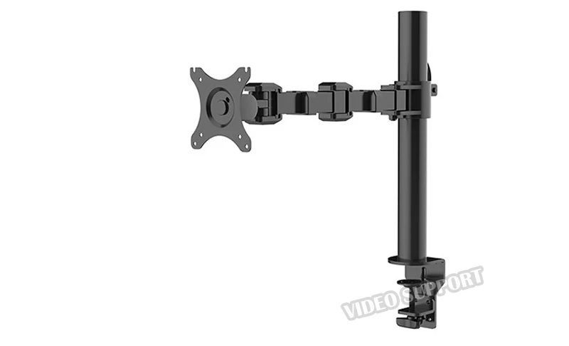 Image Desktop Single Monitor Arm Fully Adjustable Arm Mount Computer Stand Max Support 10KG Weight