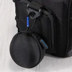 Портативное круглое зарядное устройство сумка для наушников Мини хранение Твердый чехол сумка органайзер коробка для GoPro Hero 5 Session/Hero 4 Session