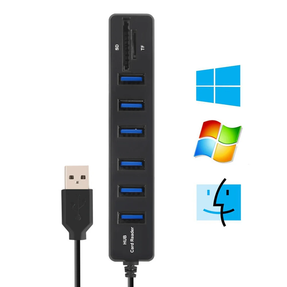 USB HUB With SD/TF Card Slot 