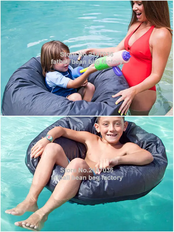 Детское большое удовольствие Кресло-мешок, мебель на бассейне, плавание водонепроницаемый beanbag диван стул