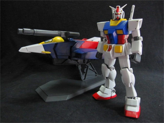 Bandai Gundam 1/144 HG G ARMOR (G FIGHTER + RX 78 2 GUNDAM) мобильный костюм сборные модели наборы экшн