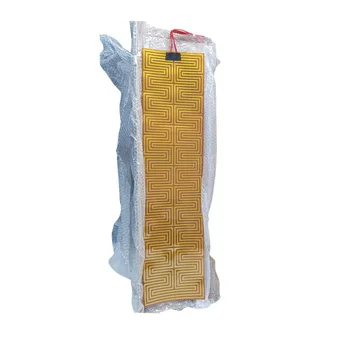 

Customized 800 x 200 mm 24v 150w 200mm kapton heater / polyomide heater with PT100 sensor 3M adhesive back