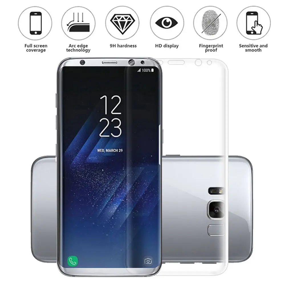 Гидрогелевая мягкая защитная пленка AQUA FLEX для Samsung Galaxy S8/ S8 Plus/ S9/ S9 Note 8