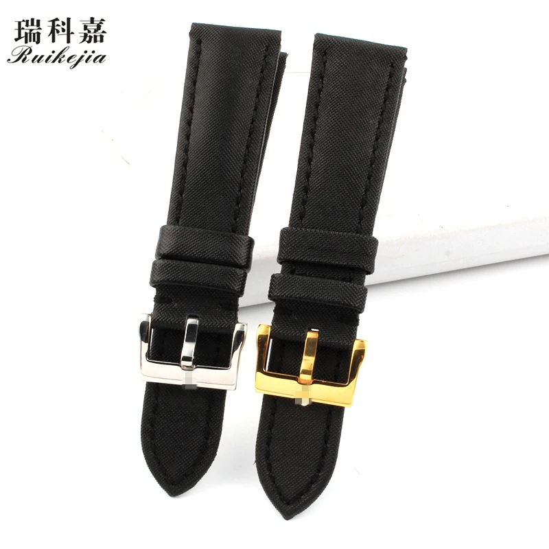 

Waterproof nylon canvas watch with 23mm for Citizen L-umenos Blancpai Fifty Men's Watchband Free Shipping