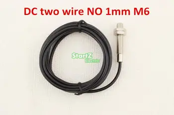 

5Pcs DC two wire NO M6 1mm distance measuring Inductive proximity switch sensor LJ6A3-1-Z/EX