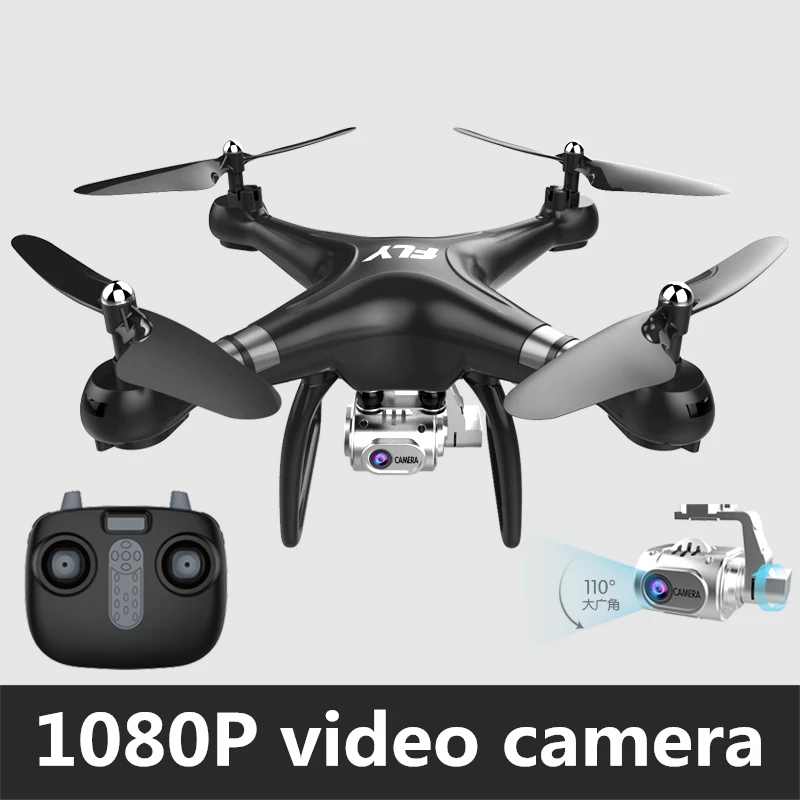  XY-X6 WiFi FPV Drone with 1080P HD Camera,Voice Control, Wide-Angle Live Video RC Quadcopter with Altitude Hold Gravity Sensor 