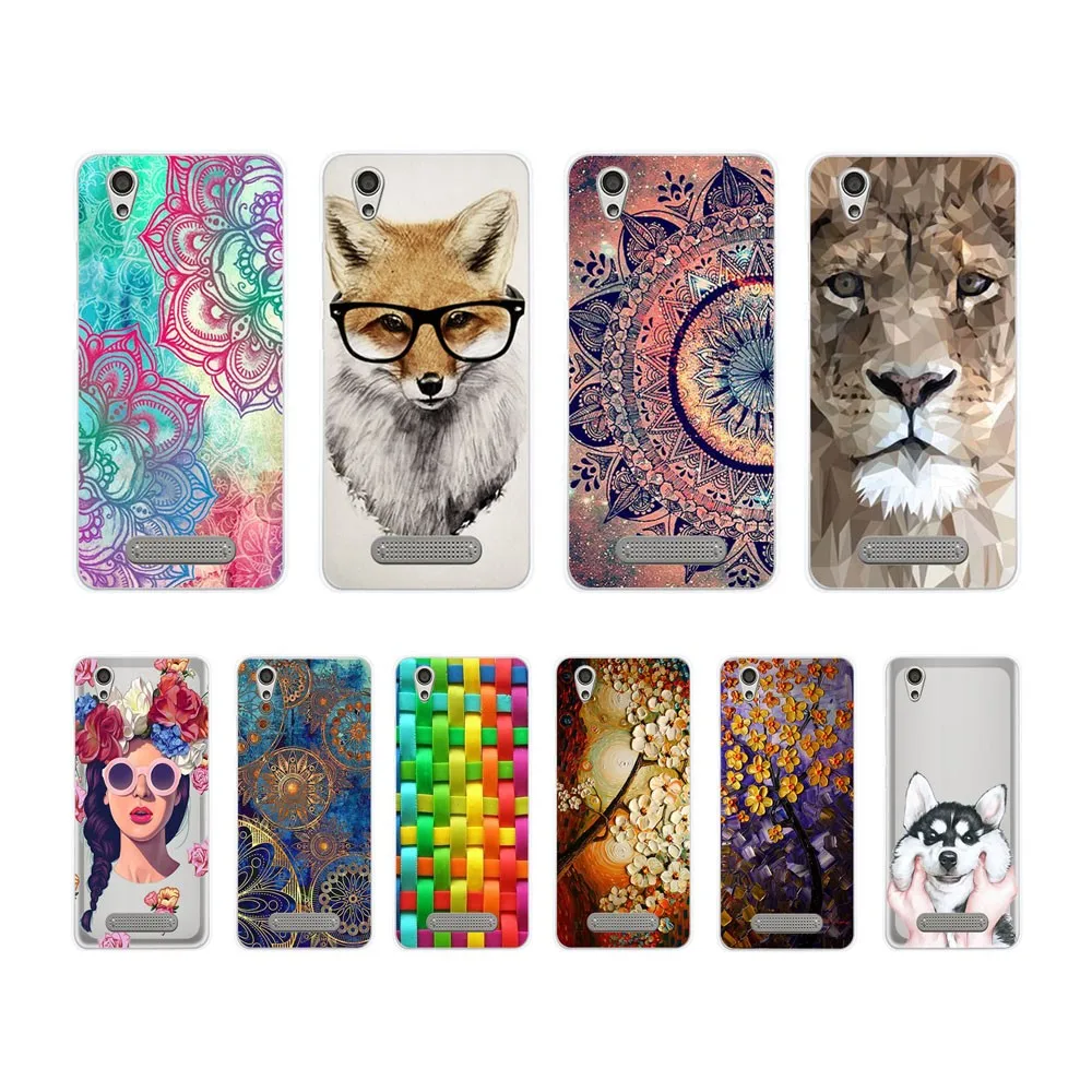 

lovely Fashi Soft Silicone Case for ZTE Blade X3 Case Cover Color Painting Case For ZTE Blade A452 Phone Cases TPU