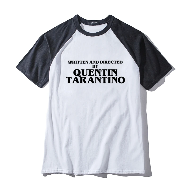 

GAAJ WRITTEN AND DIRECTED BY QUENTIN TARANTINO Man & Women Unisex T Shirt Raglan Long Slevee Cotton Tshirt Men 3P176#