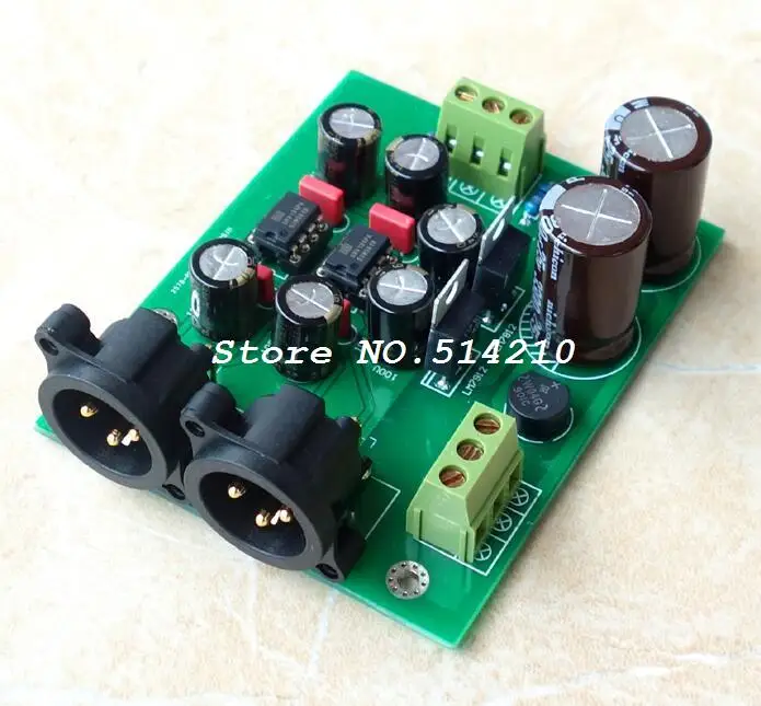 

DRV134PA double channel single-ended balance board