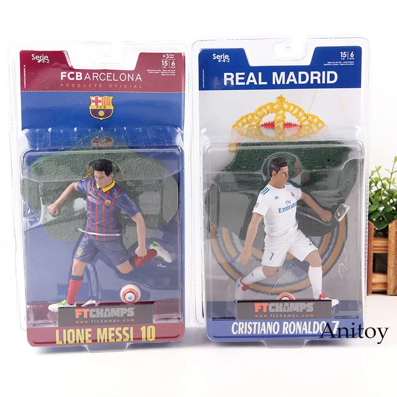 FTCHAMPS FC Barcelona Soccer Star Lionel Messi / Cristiano Ronaldo Doll PVC Football Players Action Figure Toys for Boys Gift FTCHAMPS FC Barcelona Soccer Star Lionel Messi / Cristiano Ronaldo Doll PVC Football Players Action Figure Toys for Boys Gift