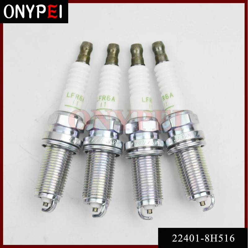 4pcs/lot 22401 8H516 LFR6A 11 Normal Spark Plug For Yamaha F115 F225