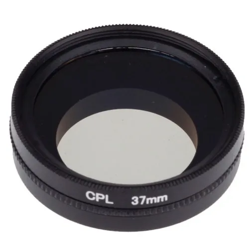 Профессиональный 37 мм CPL круговой поляризатор фильтр объектива для xiaomi Yi Спорт экшн-камеры xiaomi xiaoyi ants yi камера