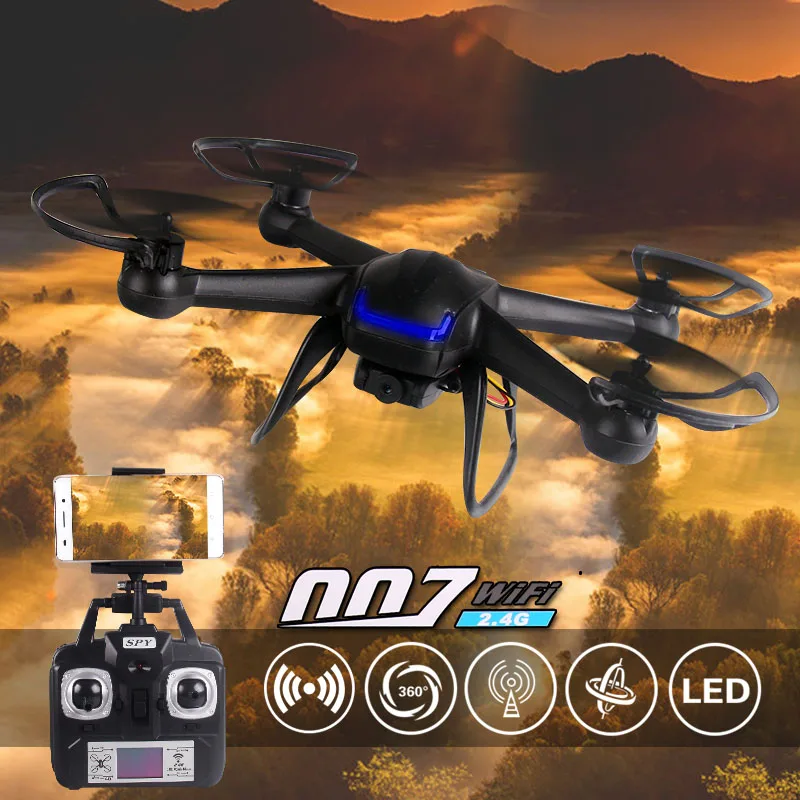 Buy Cheap Free shipping 2.4G DM007 rc drone with HD FPV WIFI camera quadcopter helicopter Remote control toy VS SYMA X5C X5SC x5sw CX10W