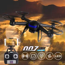Free shipping 2.4G DM007 rc drone with HD FPV WIFI camera quadcopter helicopter Remote control toy VS SYMA X5C X5SC x5sw CX10W