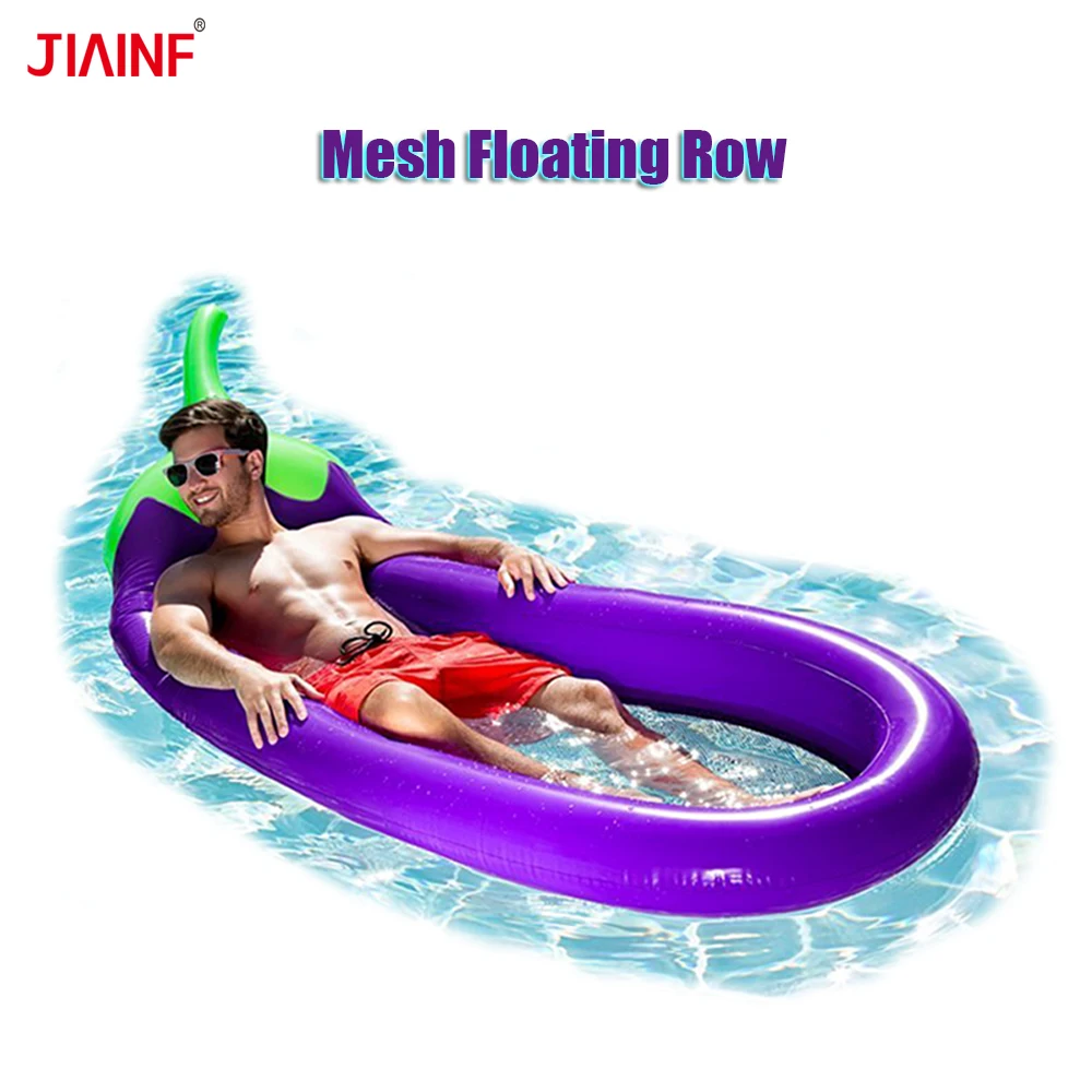 mesh inflatable pool float