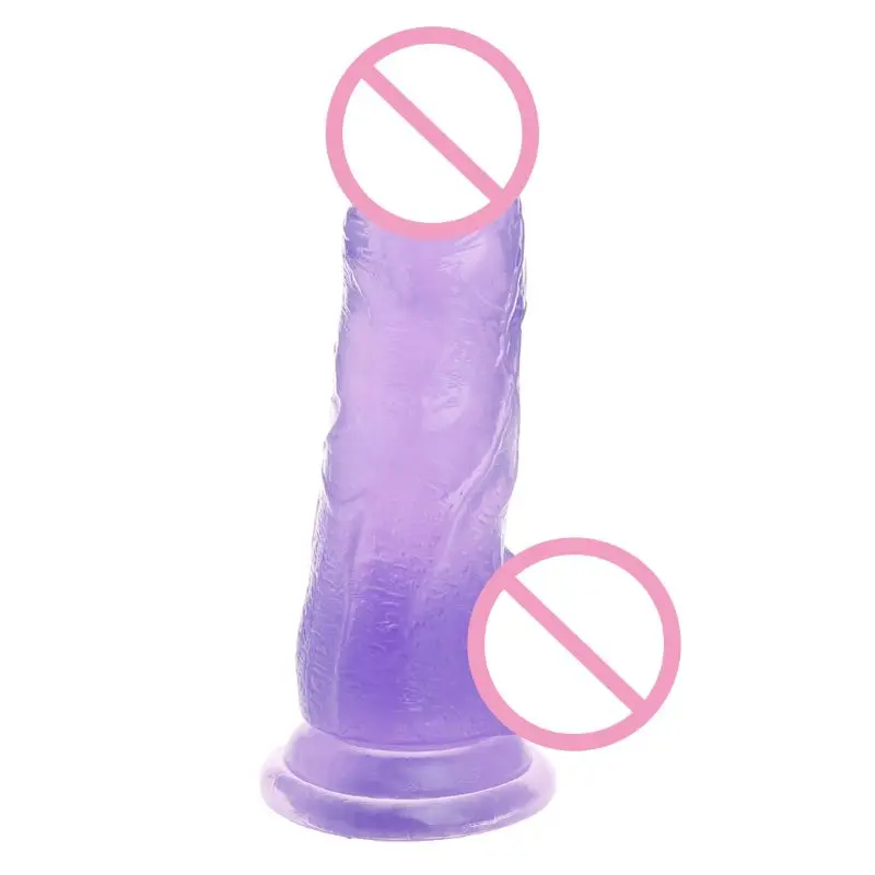 S M L XL Big font b Dildo b font Realistic Artificial Flexible Penis Dick With
