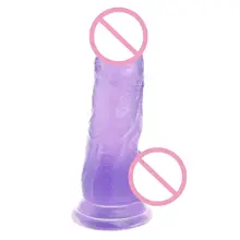 S M L XL Big Dildo Realistic Artificial Flexible Penis Dick With Strong Suction Cup Huge Dildos Cock Adult Sex Toys for Women
