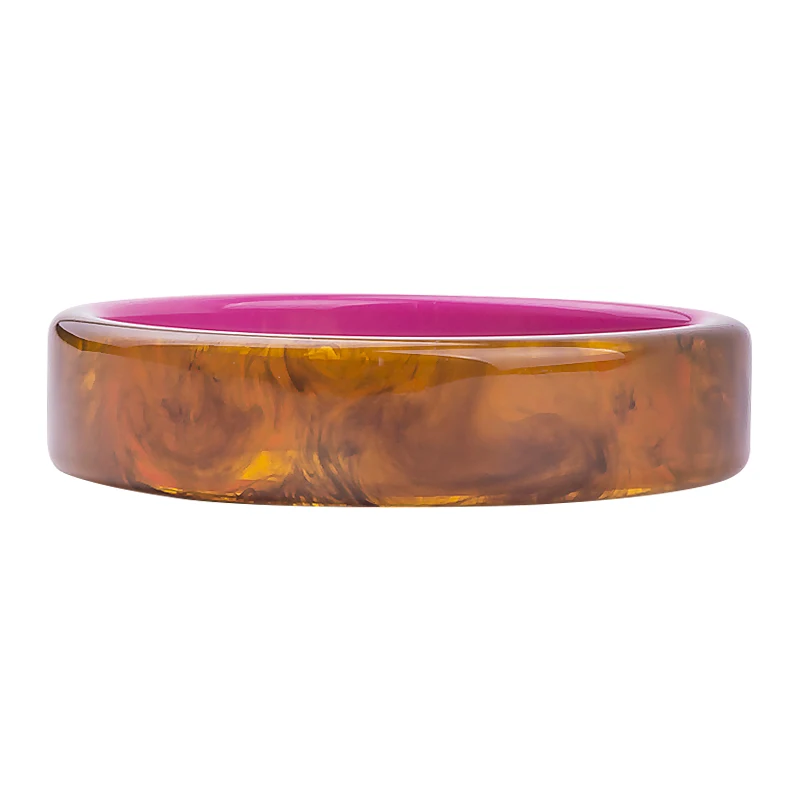 Classic Resin Cuff Fashion Bracelets Bangles for Women Mix Colors Acrylic Gifts Bracelets Female Simple Charm Party New Jewelry (3)