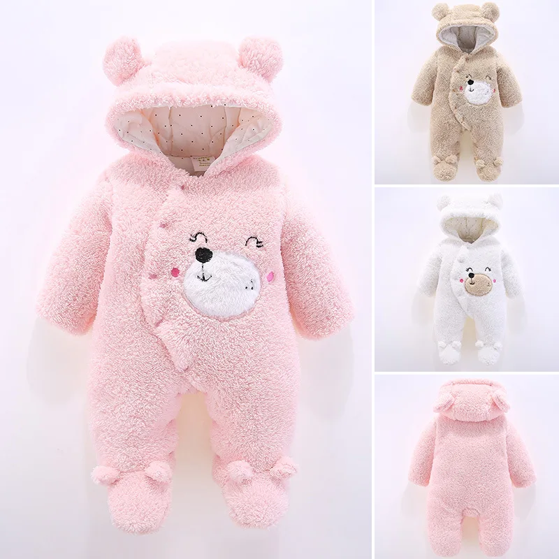

2019 New Fashion Infant One-Piece Toddler Boy Girl Clothes Newborn Long Sleeve Winter Cute Rompers Baby Jumpsuit Clothing Sets