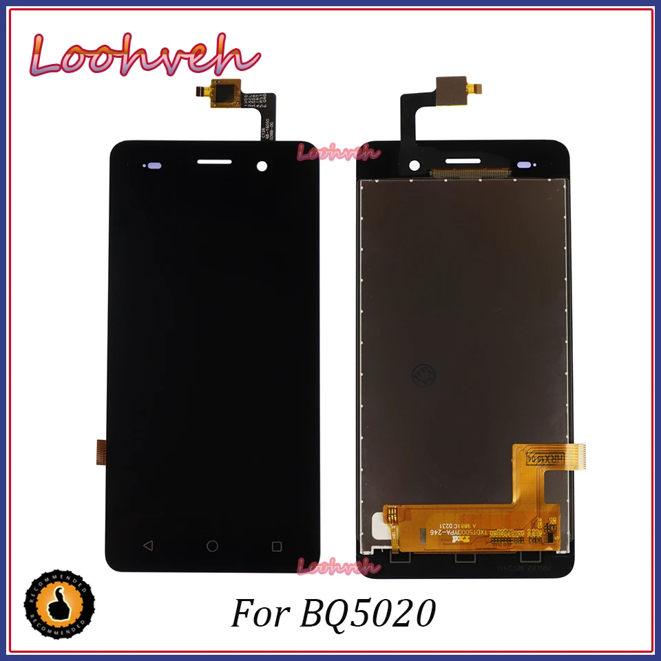 Высококачественный ЖК-дисплей для BQ BQS-5020 Strike / BQ-5020 SE сенсорный экран в сборе BQS5020