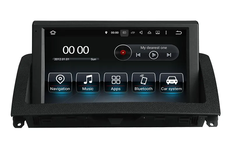 

8" Android 7.1 Car Multimedia Player for Mercedes Benz C Class W204 2007-2011 with GPS Navigation DVD USB AUX SD WiFi 3G 4Core