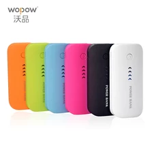 wopow 5600mah Power Bank Extreme Powerbank Battery Portable Charger with smooth surface for mobile iphone 6 s xiaomi mi5