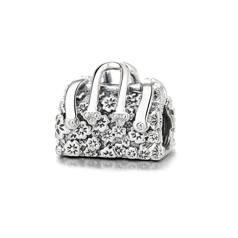 

Original 925 Sterling Silver Marry Popin Bag Beads Fit new Bracelets & Bangles for Women DIY Gift Jewelry Making