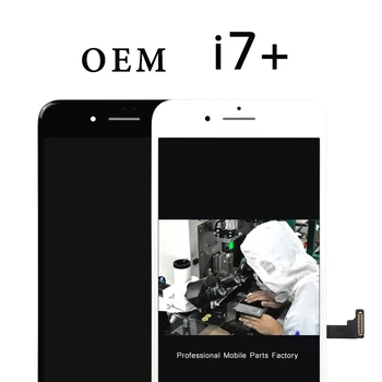 

Top quality 5pcs OEM For iphone7 plus LCD 5.5 inch For iPhone 7plus LCD premium Screen and touch Digitizer replacement