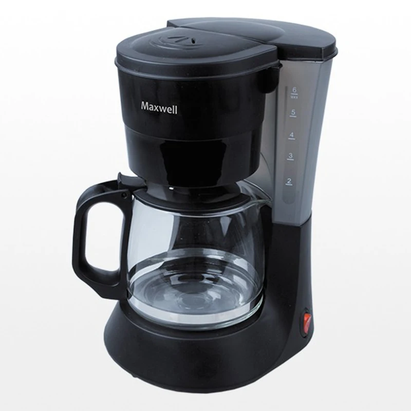 Кофеварка Maxwell MW 1650 BK (Мощность 600 Вт капельная объем 0.6 л нейлоновый фильтр