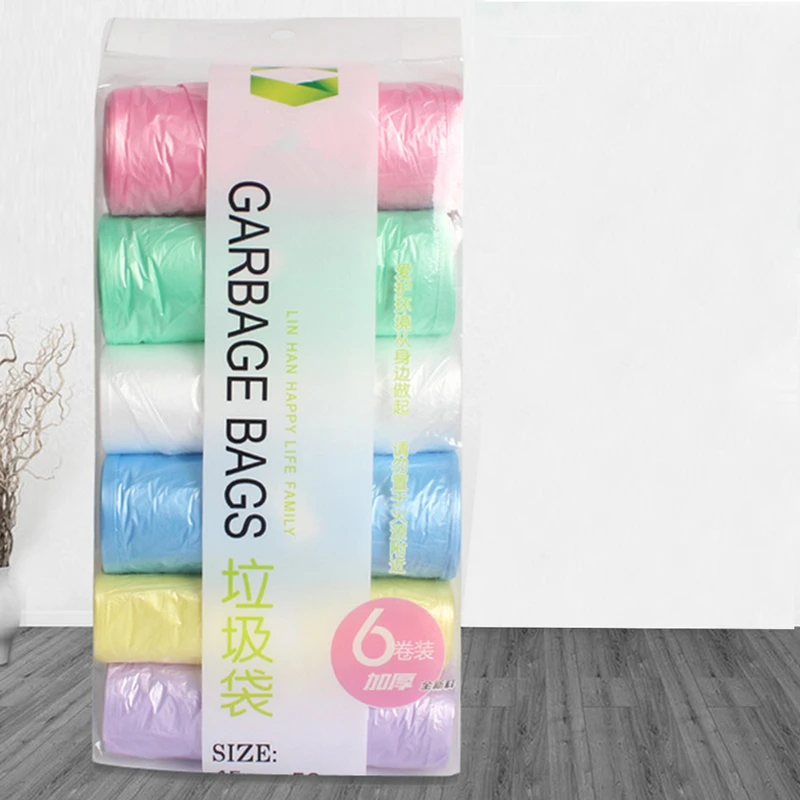 HIPSTEEN-6-Rolls-Thicken-Kitchen-Garbage-Bag-Household-Points-Off-Trash-Can-Bin-Rubbish-Disposable-Plastic_